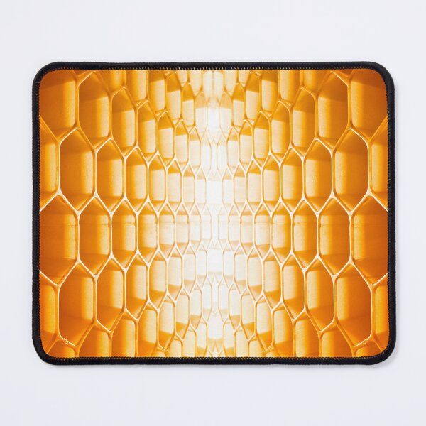 Item preview, Honeycomb Pattern Golden Orange Design designed and sold by luvvvvvit.