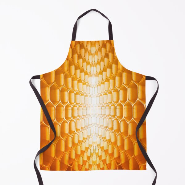 Item preview, Honeycomb Pattern Golden Orange Design designed and sold by luvvvvvit.