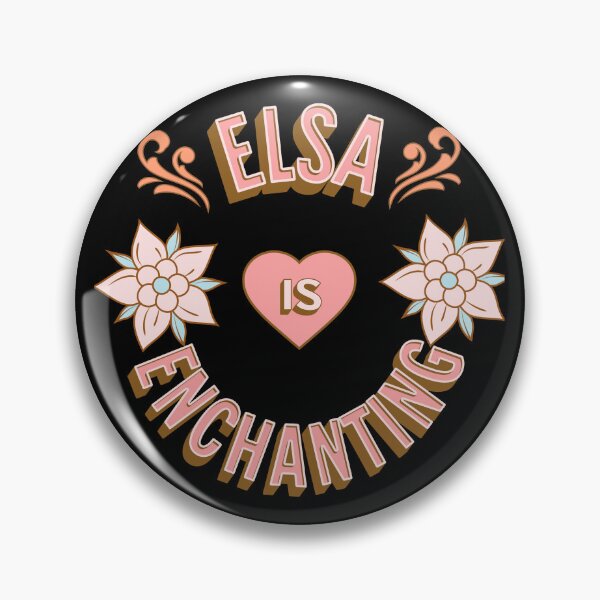 Item preview, Elsa is Enchanting - First Names - Birthday Gifts - Alliteration Fans designed and sold by epicthoughts.