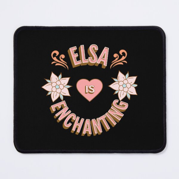 Item preview, Elsa is Enchanting - First Names - Birthday Gifts - Alliteration Fans designed and sold by epicthoughts.
