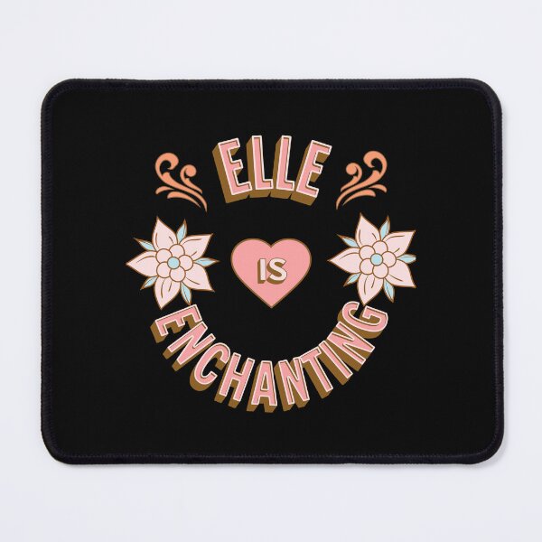 Item preview, Elle is Enchanting - First Names - Birthday Gifts - Alliteration Fans designed and sold by epicthoughts.