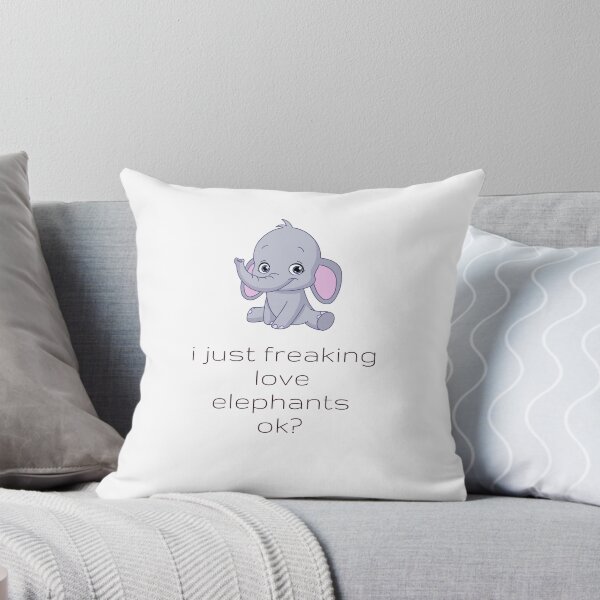 Item preview,   i just freaking love elephants ok designed and sold by yassminishop.