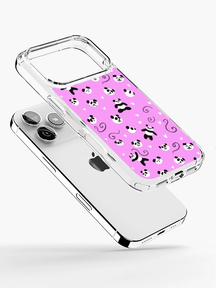 Thumbnail 2 of 5, iPhone Case, Panda Pattern designed and sold by RoxanedArt.