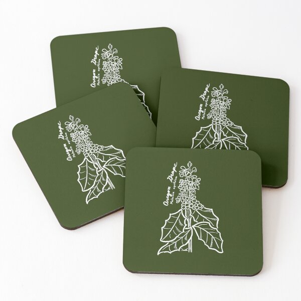 Artikelvorschau, Oregon Grape Strichzeichnungen entworfen und verkauft von Fernheart Designs.