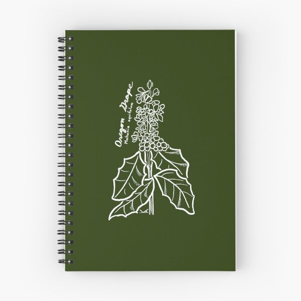 Artikelvorschau, Oregon Grape Strichzeichnungen entworfen und verkauft von Fernheart Designs.
