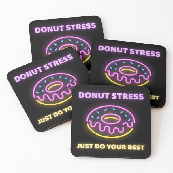 Item preview, Donut stress just do your best designed and sold by RedTomasB.