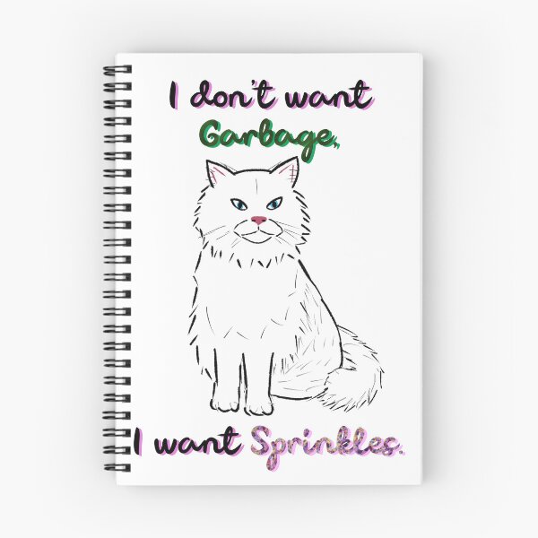 Item preview, I don’t want garbage, I want sprinkles designed and sold by MeltingQuill.