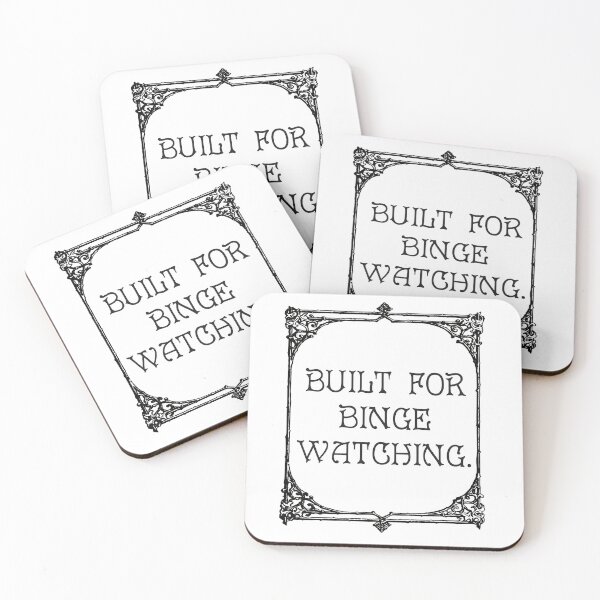 Item preview, Built for Binge Watching designed and sold by trueIDdesigns.
