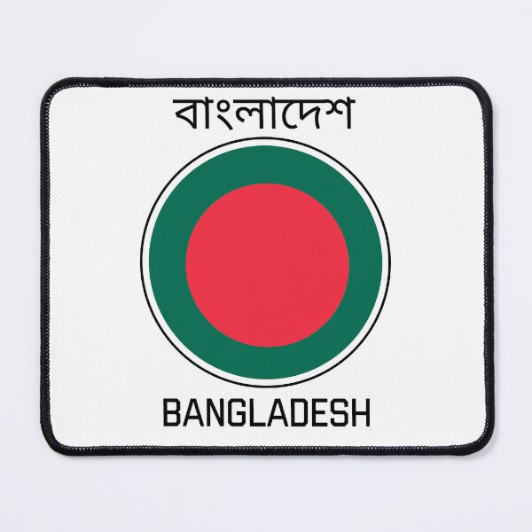 Item preview, Bangladesh Flag wih Bengali designed and sold by YankSox.