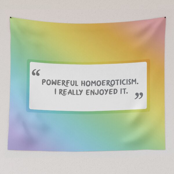 Item preview, Powerful Homoeroticism designed and sold by pinkmonkeybird.