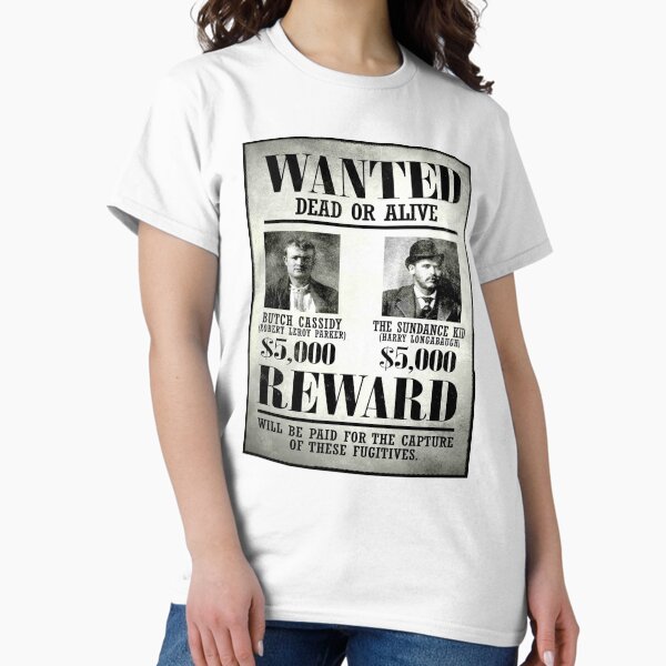 Item preview,  BUTCH CASSIDY et THE SUNDANCE KID: Vintage Wanted Poster designed and sold by posterbobs.