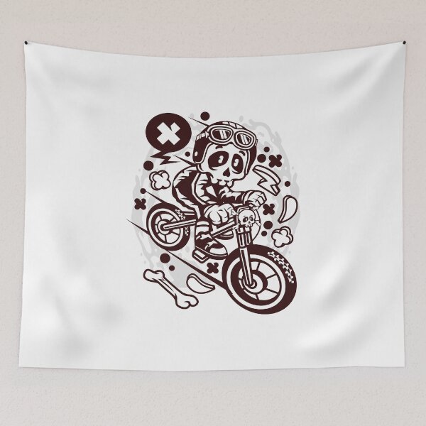 Item preview, skull motorbike designed and sold by K-ARO.