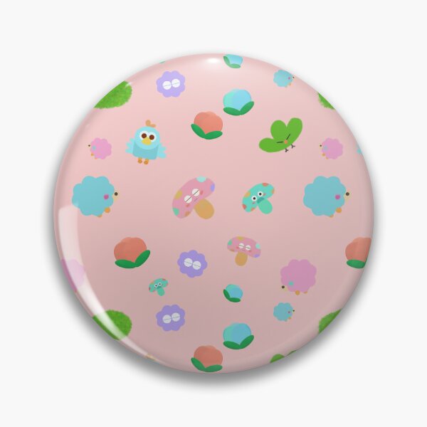Item preview, Mysterious Forest Creatures Pattern- Pink designed and sold by MILdecals.