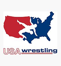 USA Wrestling Photographic Print