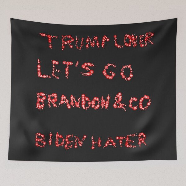 Item preview, Trump Lover Biden Hater Word Sticker Pack+ 4 D2 Production designed and sold by SelfUpgrade.