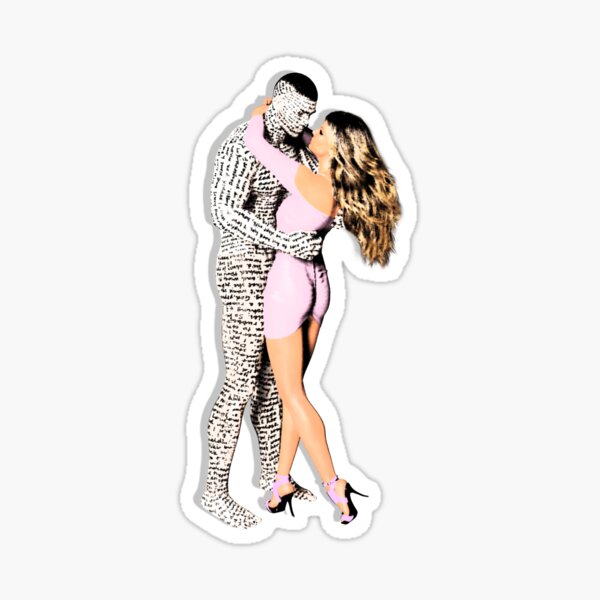 Book Boyfriend Kiss Sticker