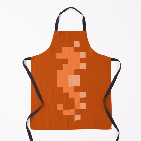 Item preview, Orange Pixel Sea Horse designed and sold by rin3d .