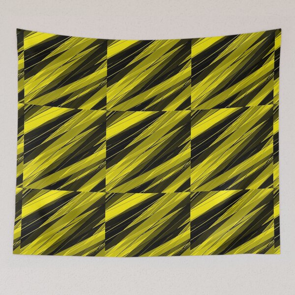 Item preview, Yellow and Black Stripes designed and sold by StarCap7.