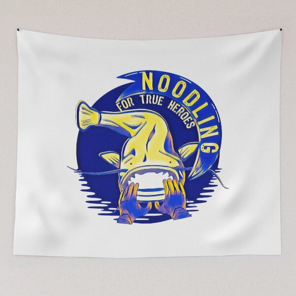Item preview, Noodling fishing heroes usa designed and sold by umfhn.