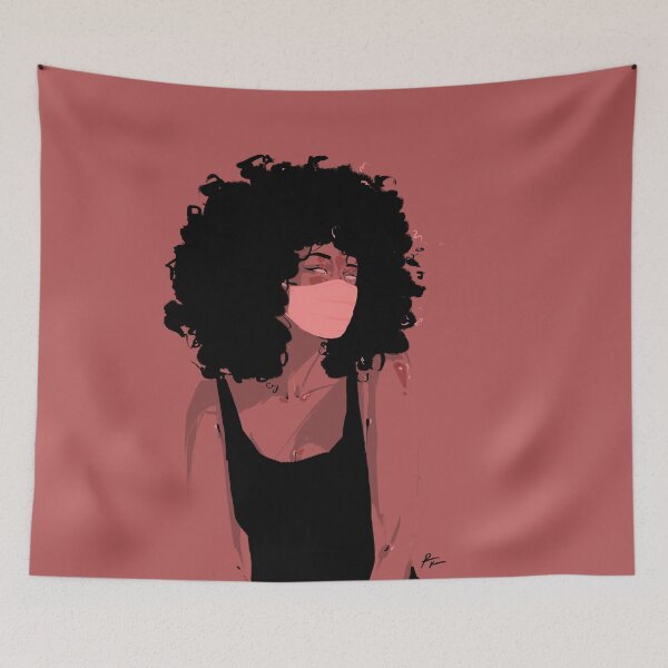 Item preview, Afro girl in the sunlight designed and sold by Rickard Bengtsson.