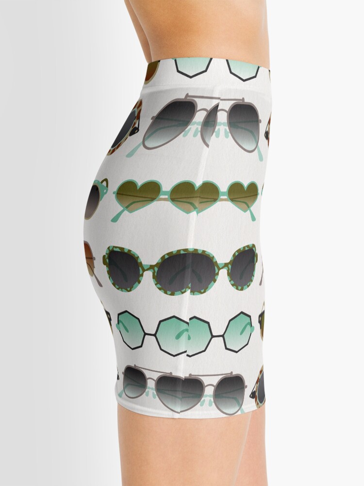 Alternate view of Sunglasses Collection – Mint & Tan Palette Mini Skirt