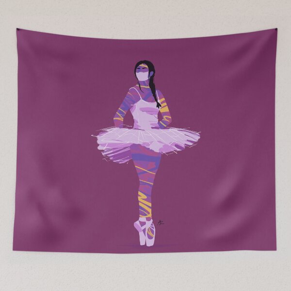Item preview, Ballet dancer in purple designed and sold by Rickard Bengtsson.