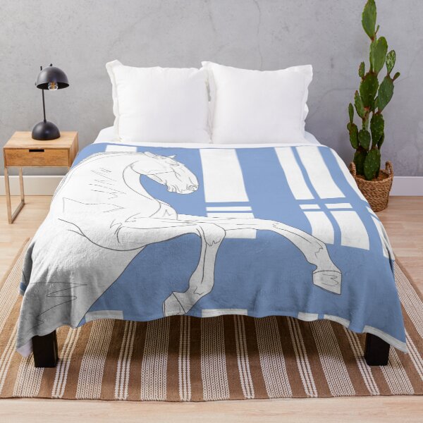 Item preview, Blue Tartan Stallion designed and sold by tinaschofield.