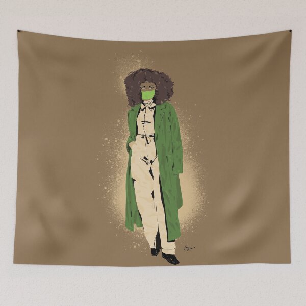 Item preview, Vegan afro fashionista designed and sold by Rickard Bengtsson.