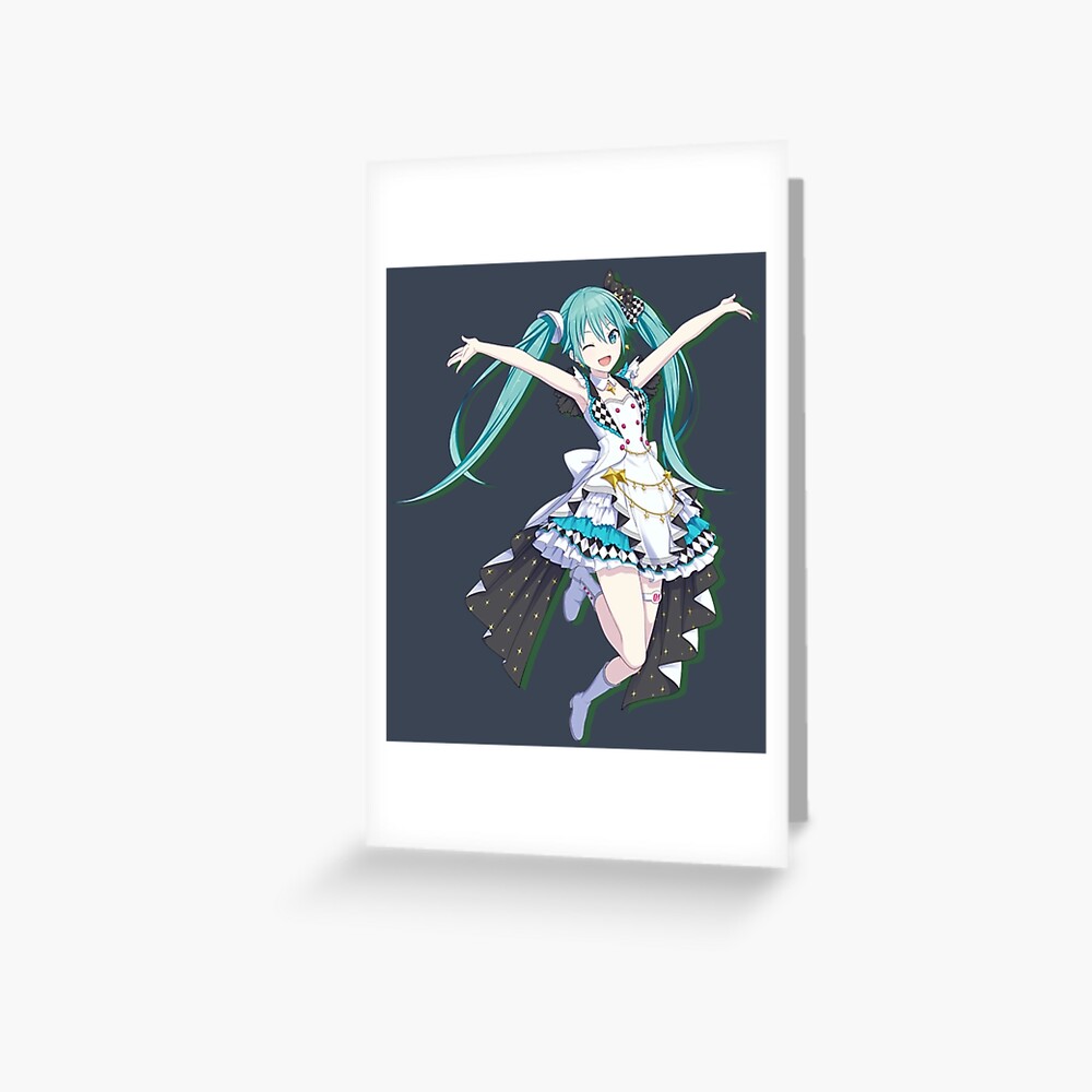 "Hatsune Miku - Project Sekai" Greeting Card for Sale by marcelobrito ...