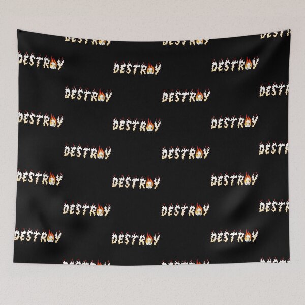 Item preview, Destroy Skull, Burning Skull, Skull designed and sold by uranus-art.
