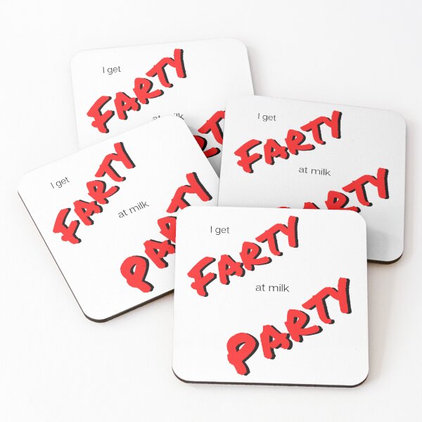 Item preview, I get farty at milk party designed and sold by wittyfool.