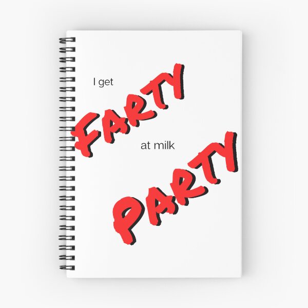 Item preview, I get farty at milk party designed and sold by wittyfool.