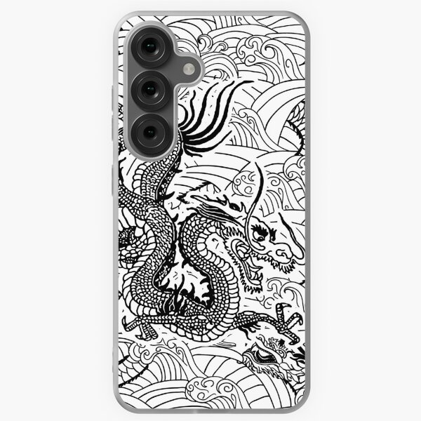 Item preview, Chinese Black Dragon Pattern designed and sold by EddieBalevo.