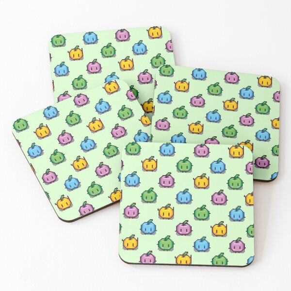 Item preview, Stardew Valley Junimo mini Plush print designed and sold by aiya-pixels.