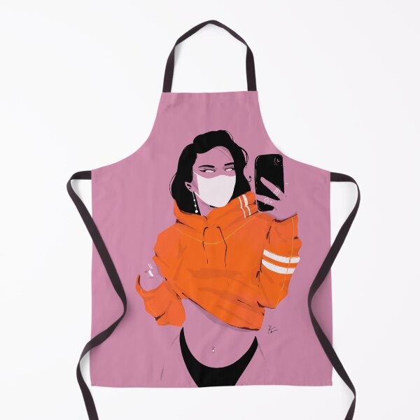 Item preview, Orange hoodie selfie designed and sold by Rickard Bengtsson.