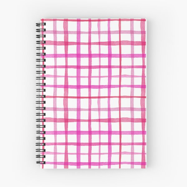 Item preview, Pink Gingham Plaid Watercolor designed and sold by wordznart.