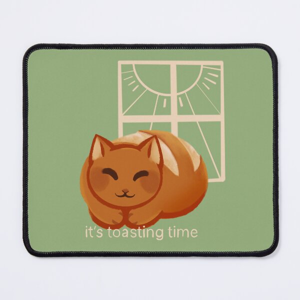 Item preview, LoafCat Toasting Time designed and sold by parakeatz.