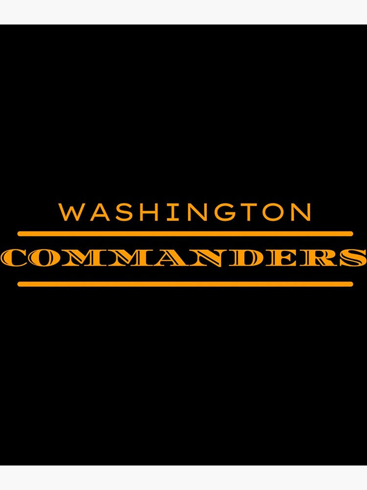 washington commanders football club Active  Poster for Sale by FunkyBaller