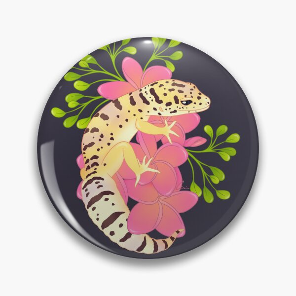 Item preview, Leopard Gecko, Normal, and Frangipani Flowers II designed and sold by anacecilia.