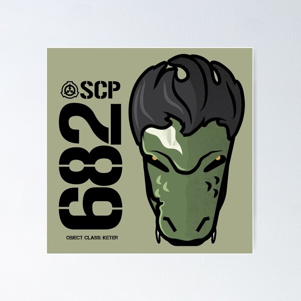 SCP-682 Poster iPad Case & Skin for Sale by ArtFotMortals