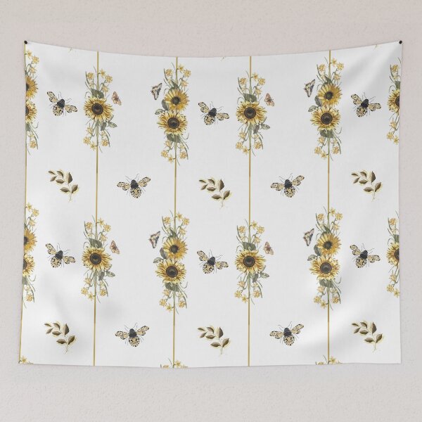 Item preview, Elegant Queen Bee Lace Sunflowers  designed and sold by Holisticfox.