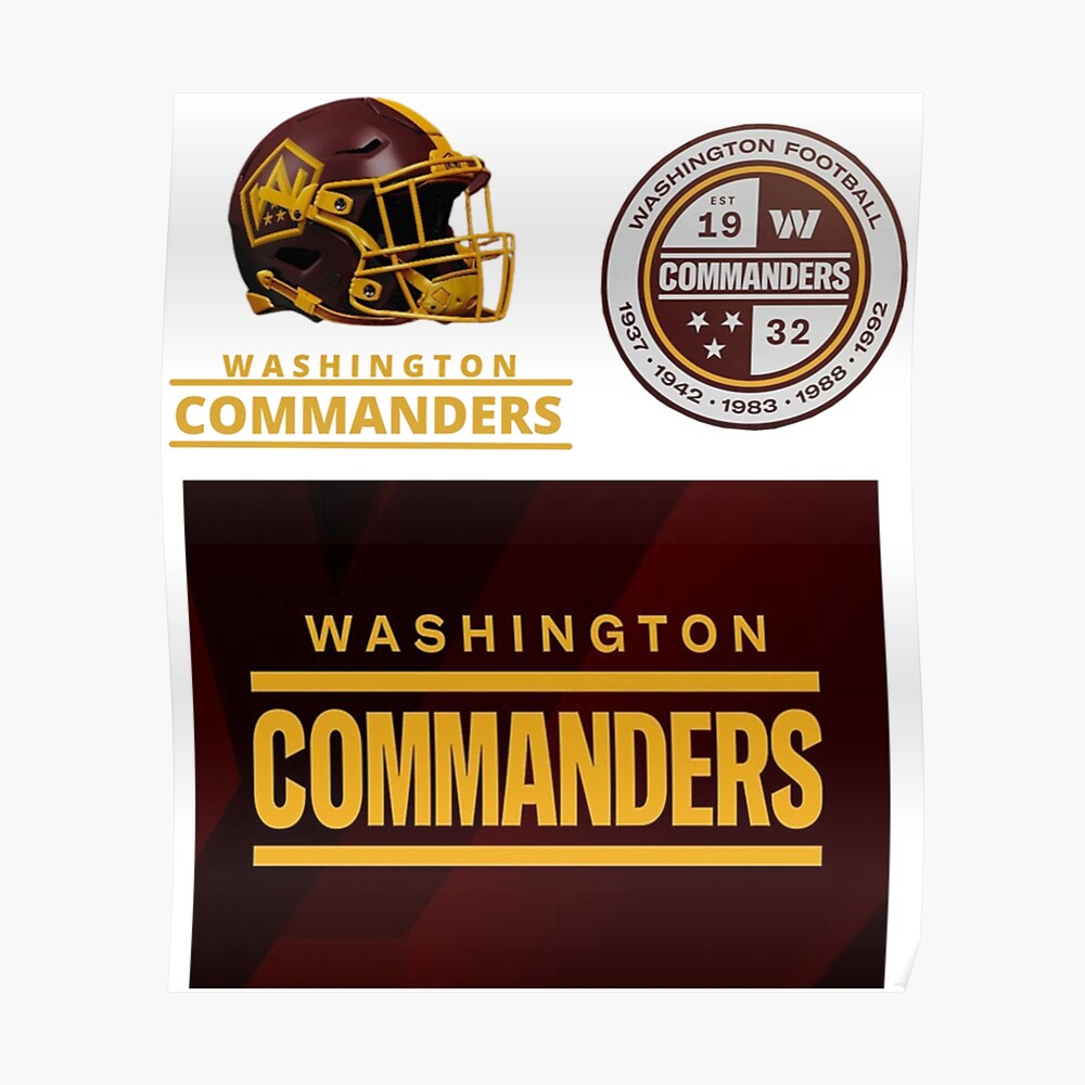 Washington Commanders  Poster for Sale by FunkyBaller