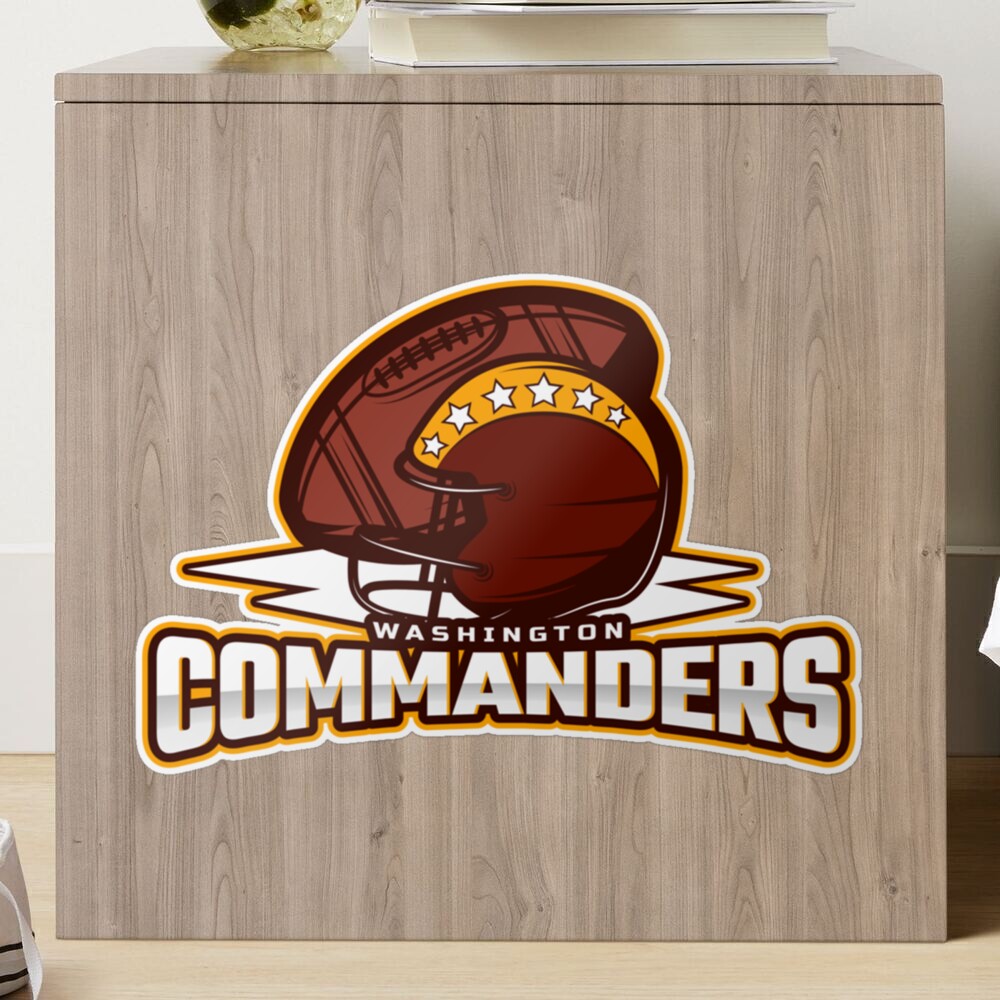 washington commanders helmet  Sticker for Sale by FunkyBaller