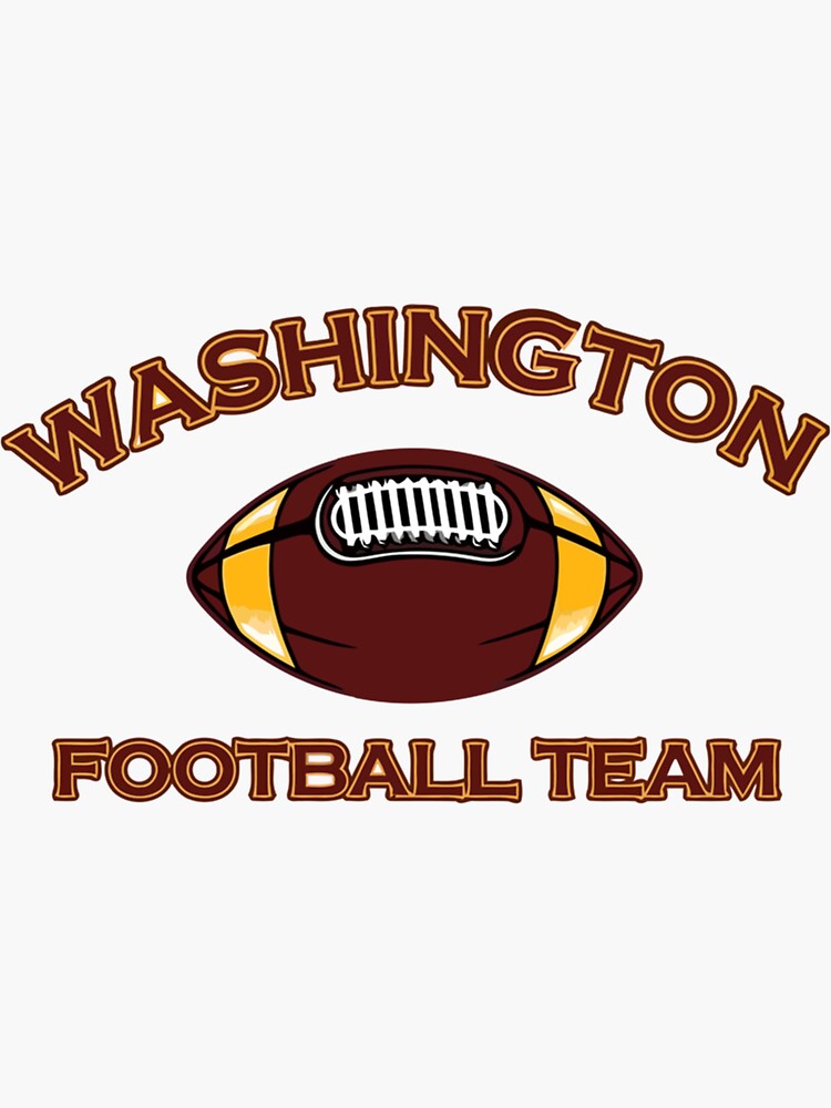 Washington Commanders, Washington Football Team  Sticker for Sale by  MilaJoys