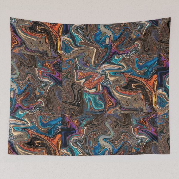 Item preview, Colorful mix  Abstract Painting designed and sold by vogowa.