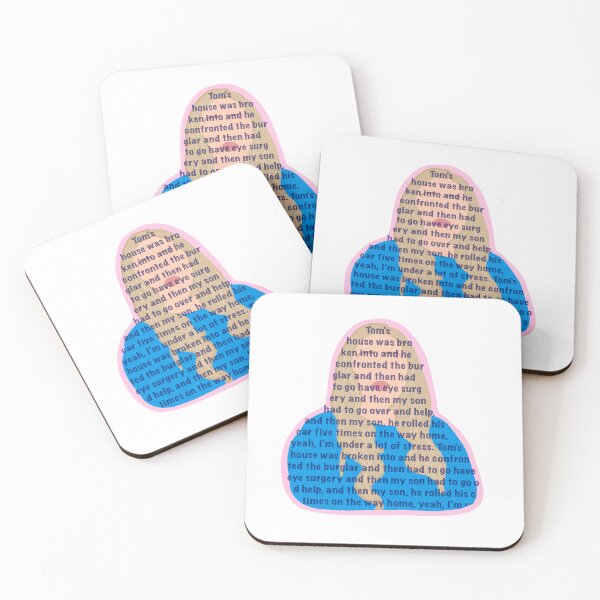 Item preview, Tom’s house was broken into quote designed and sold by MeltingQuill.