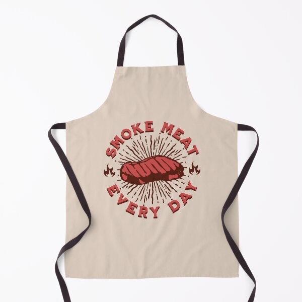 Item preview, Smoke Meat Everyday - funny bbq quote designed and sold by uranus1store.