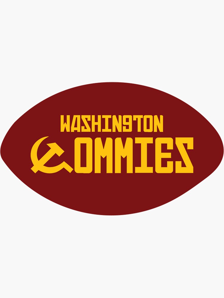 Washington Commies Football Logo | Sticker