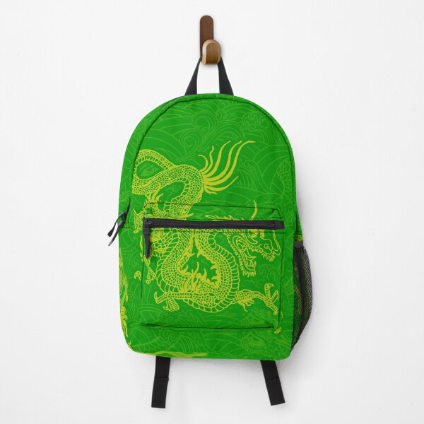 Item preview, Chinese Yellow Dragon Pattern / Green Background designed and sold by EddieBalevo.
