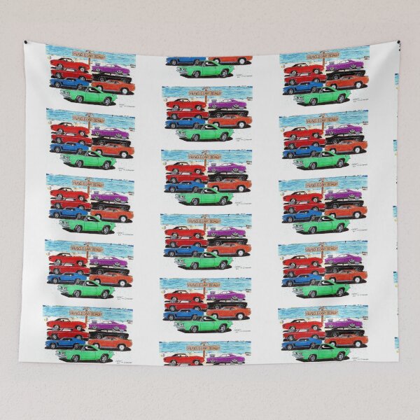 Artikelvorschau, Muscle-Cars // MUSCLECAR-STRAND! entworfen und verkauft von Imagin8er.